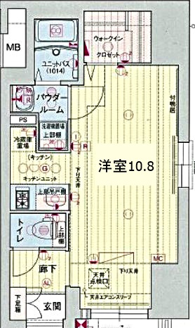 プレサンス桜通ザ・タイムズの間取り