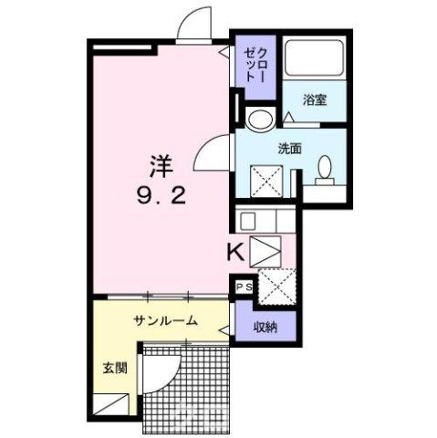 ガーデンハウスＭ　Ｂの間取り