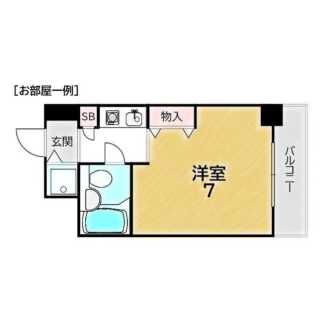 ロイヤル上京の間取り