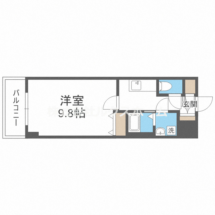 カミオン別院の間取り