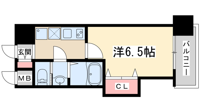 【間取り】 | ラグゼ新大阪イースト2