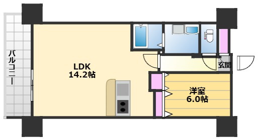 【間取り】 | ドーマ泉大津