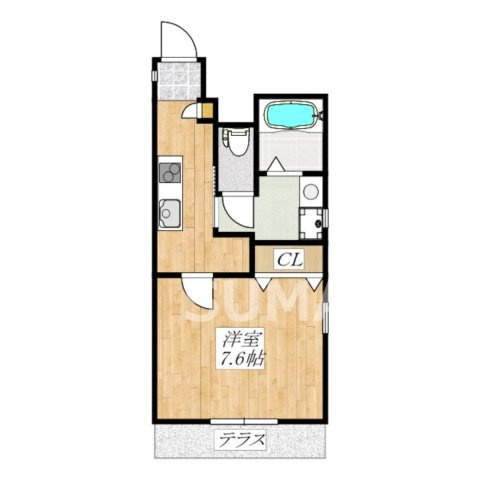 クレールメゾン元町の間取り|間取図
