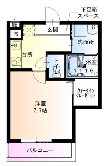 【間取り】 | フジパレス加美駅南Ⅲ番館