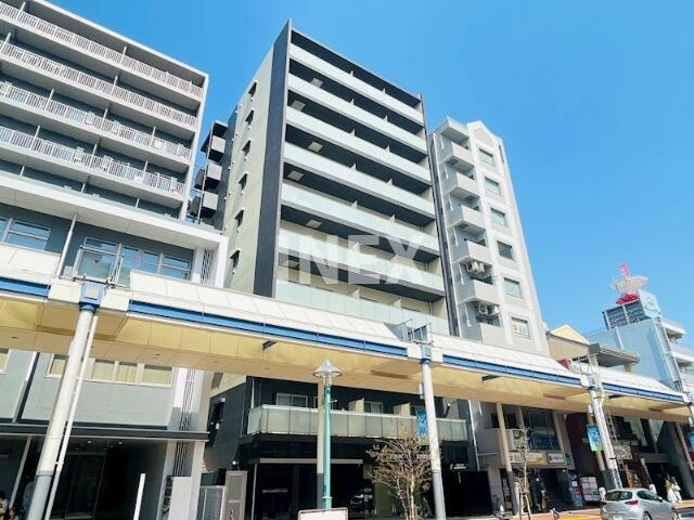 平塚市明石町の賃貸マンションの外観