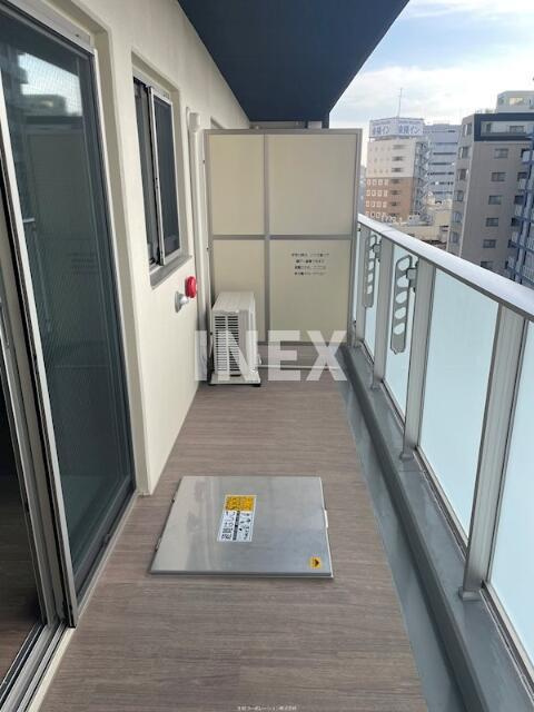 平塚市明石町の賃貸マンションのバルコニー|※参考別部屋