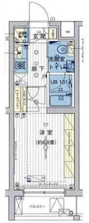 ブライズ上池台の間取り