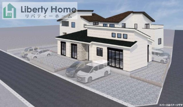 水戸市内原町1期　新築戸建　2号棟の完成予想図|ご予約をいただければ、『平日の空いた時間』『周辺物件まとめて見たい』『1件だけ見たい』ももちろん可能です♪
お気軽にお問合せください♪