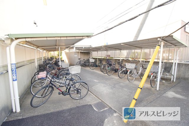 ヴェルドミール新座弐号棟の駐輪場|駐輪場です
※空き状況要確認