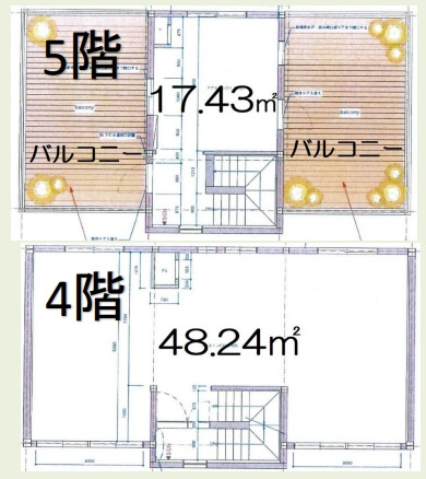 FM Shinmachi BLDGの間取り