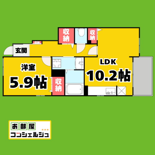 エルカミーノの間取り