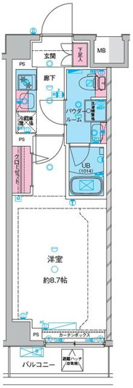 【間取り】 | ガリシア西馬込
