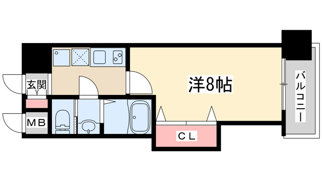 【間取り】 | ラグゼ新大阪イースト2