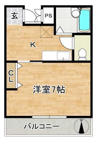 プリマヴェーラⅠの間取り