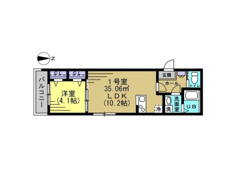 アトレイユ蘇我の間取り