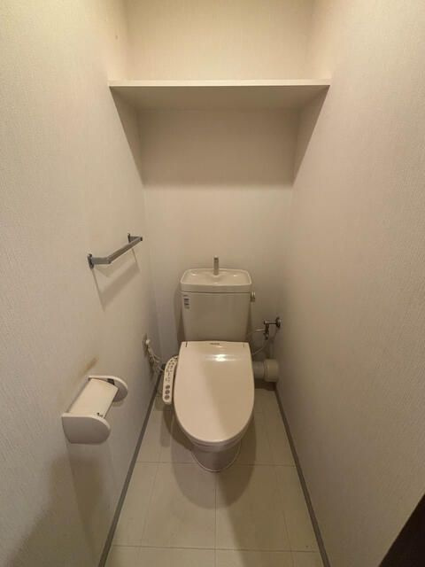 草加市青柳６丁目の賃貸マンションのトイレ
