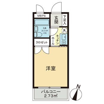 ライオンズマンション相武台前第５の間取り