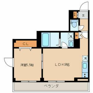 イーストコート東糀谷の間取り
