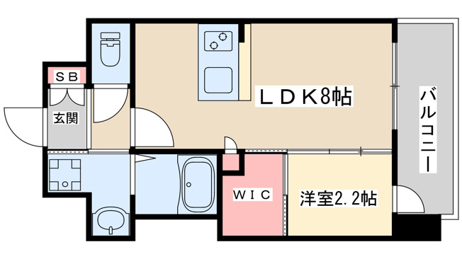 【間取り】 | ソルテラスOSAKA　GATE