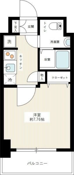 アイル東京向島弐番館の間取り