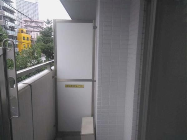 アイル東京向島弐番館のバルコニー