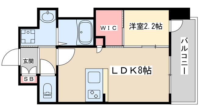 【間取り】 | ソルテラスOSAKA　GATE