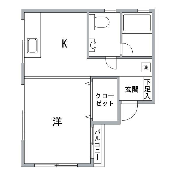 ハイシティビルの間取り