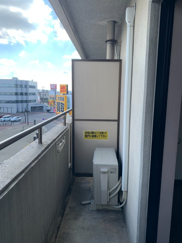 ピラミドⅠのバルコニー