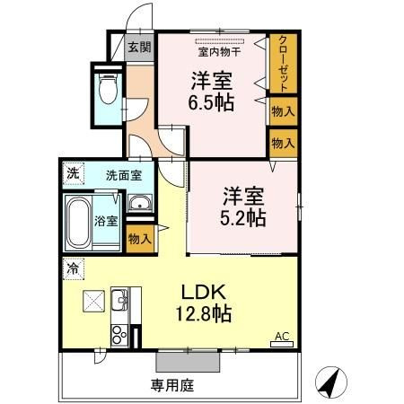 ブランシュールの間取り