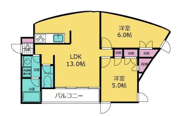 グラン・ロペⅡの間取り