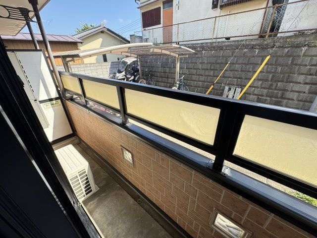 イーストヒルズ柏のバルコニー