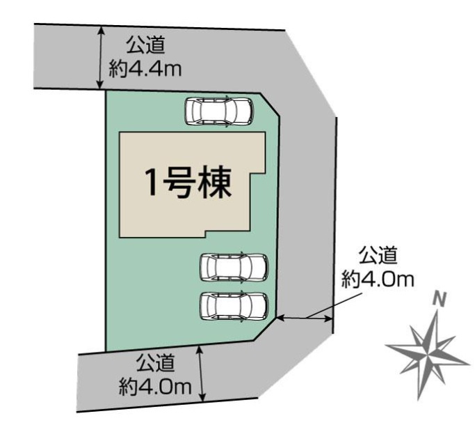 四街道市大日３期の区画図