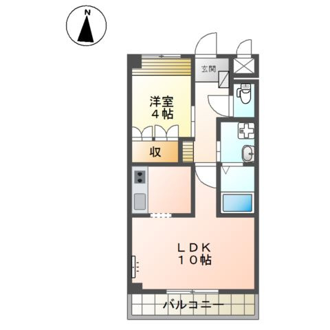 Monte Libro 南八千代の間取り
