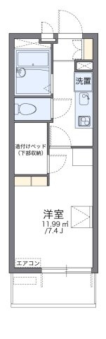 レオパレスせんだんの間取り
