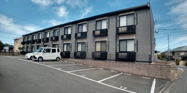 レオパレス三輪弐番館の外観
