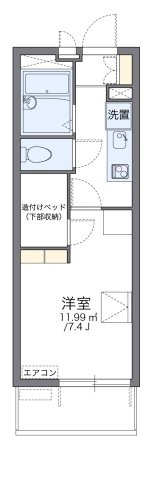 レオパレスせんだんの間取り