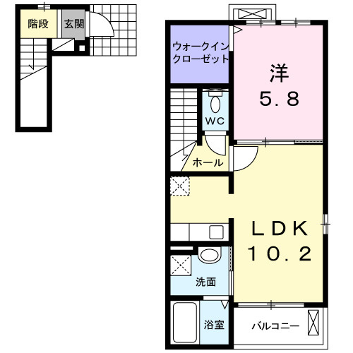サンフィールドの間取り