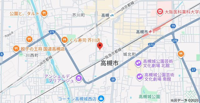 メゾンローリエの地図