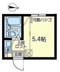 ユナイト末吉ファンタジーワールドの間取り