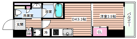 【間取り】 | ザ・パークハビオ同心プレイス
