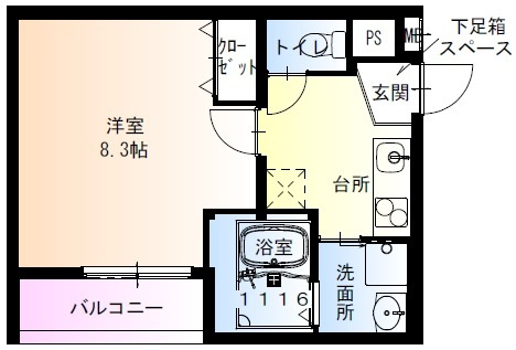 【間取り】 | フジパレス堺南島