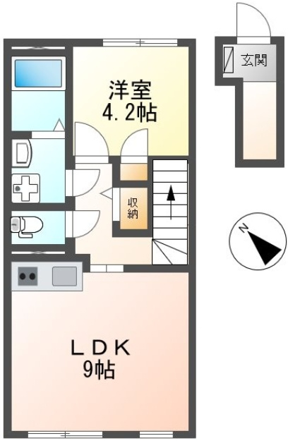 エルノルテの間取り
