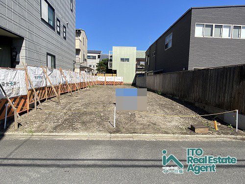 小山下初音町 建築条件無 土地