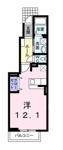 ヴァンベール千晴の間取り