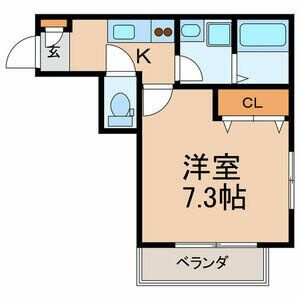 Ｍｓ　キリンハウスの間取り|間取りです。