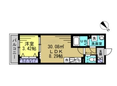 Crestの間取り