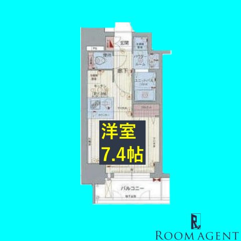 プレサンスNAGOYA桜通ビッグビートの間取り