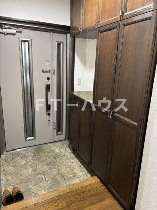 サンパレスＣＡ田中の玄関