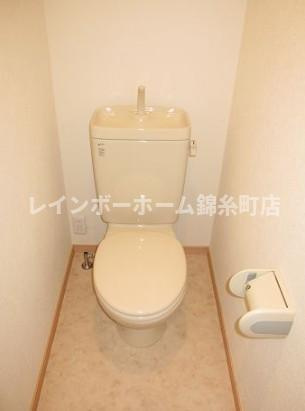 ソーレルーナA棟のトイレ