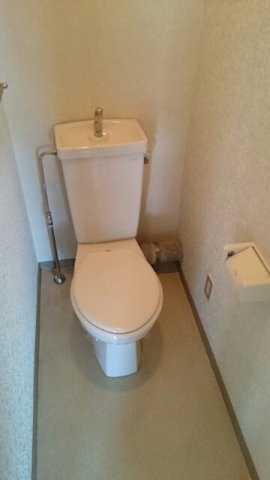 コンパクトで使いやすいトイレです
